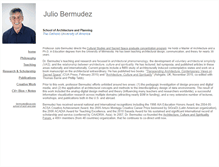 Tablet Screenshot of juliobermudez.com